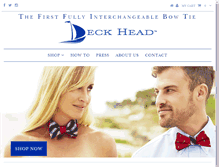 Tablet Screenshot of deckheadnc.com